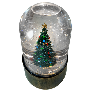 Lighted Muscial Christmas Tree Water Globe
