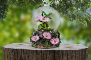 100MM Hummingbird Musical Water Globe