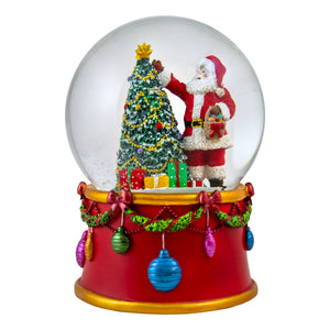 Santa's Christmas Surprise Water Globe