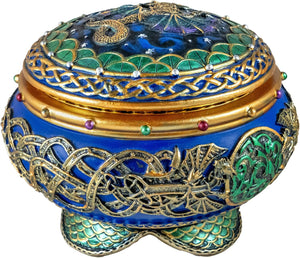 Dragon Hinged Musical Trinket Box San Francisco Music Box Company Collectible 850060057014