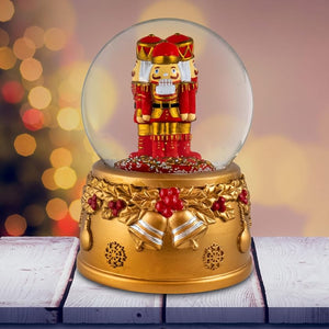 Holiday Decorations Nutcracker Water Globe San Francisco Music Box Company Collectible 850060057052