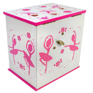 2 Drawer Ballerina Dancer Music Box