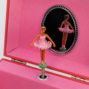 Ballerina with Hearts Music Box