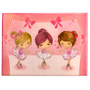 Ballet Recital Musical Jewelry Box with Side Drawers