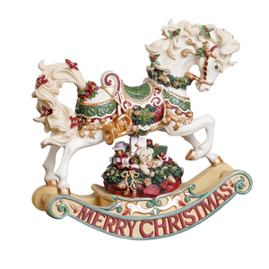 Christmas Rhapsody Rocking Horse Fig 8"