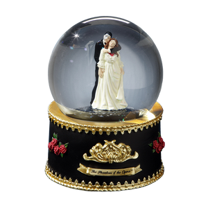 Phantom & Christine Rotating Water Globe