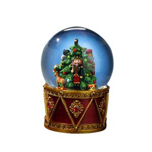 Nutcracker Drum Water Globe
