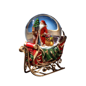 Santa w/Reindeer, w/Sleigh WG