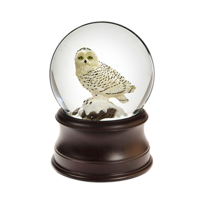 Snowy Owl Snow Globe