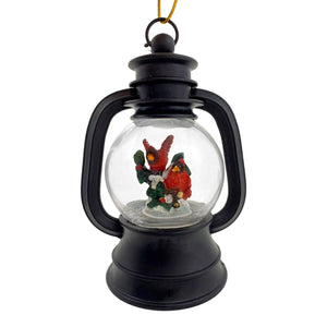 Cardinals Antique Lantern Globe Christmas Ornament San Francisco Music Box Company Collectible