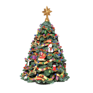 Jingle Bell Rotating Christmas Tree Fig The San Francisco Music Box Company Collectible 842970048848