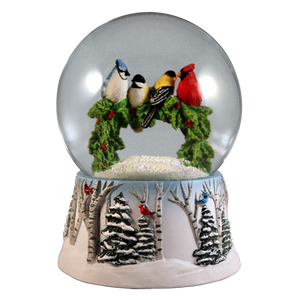 Multi Birds on a Wreath The San Francisco Music Box Company Collectible 724696951575