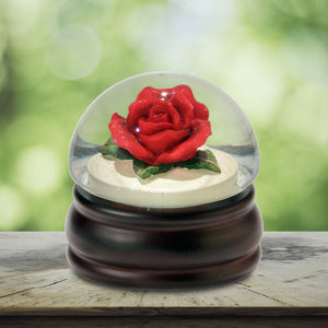 Red Rose Mushroom WG The San Francisco Music Box Company Collectible 842970049395