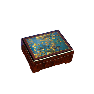 Van Gogh Almond Blossom Musical Jewelry Box The San Francisco Music Box Company Collectible 842970049517