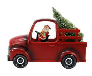 Light Up Musical Santa in Red Truck