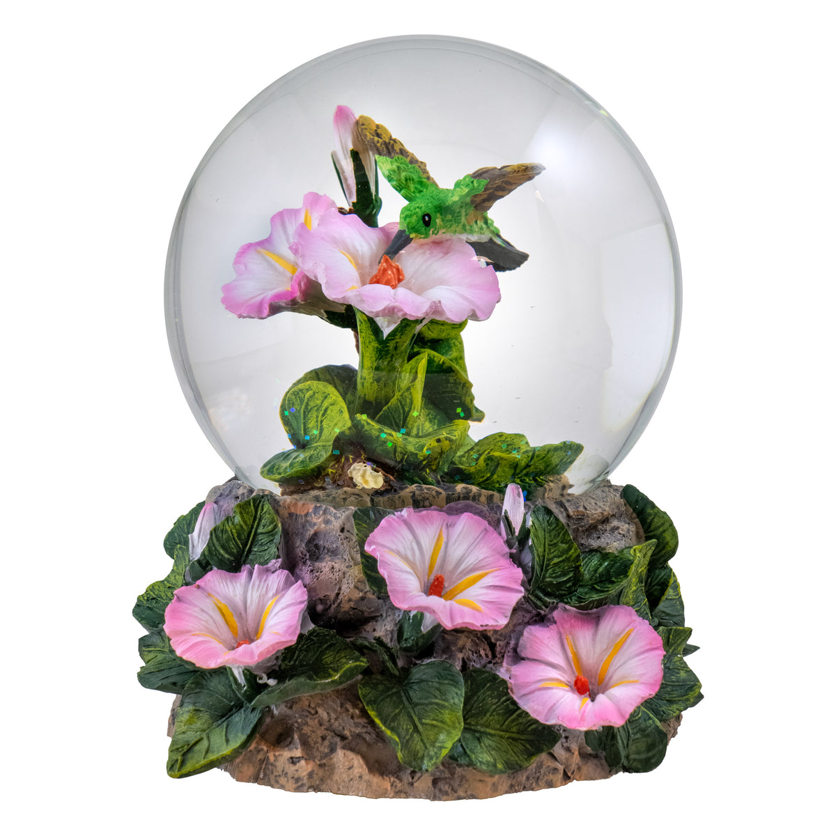 100MM Hummingbird Musical Water Globe