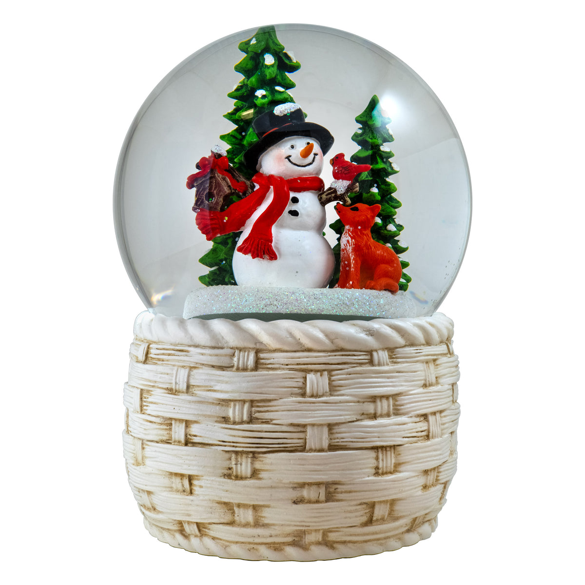 120MM Blowing Snowman & Friends Snow Globe