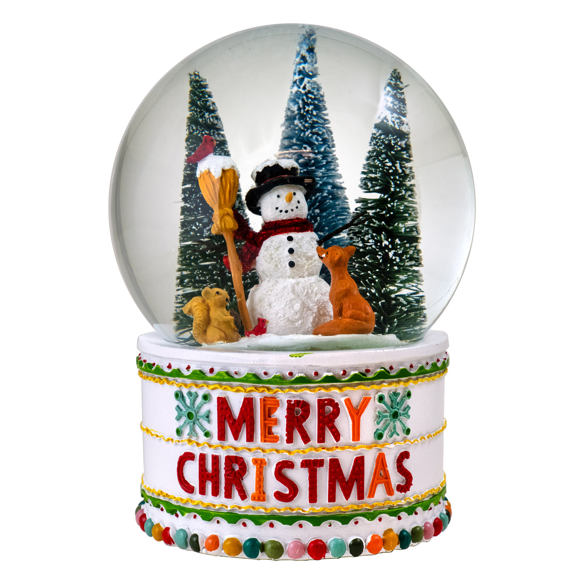 Merry Christmas Snow Globe