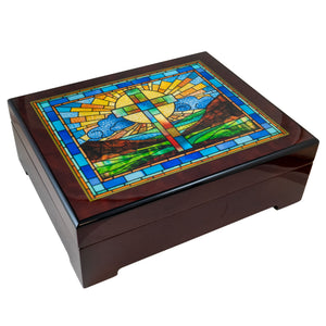 Cross of Hope Musical Jewelry Box