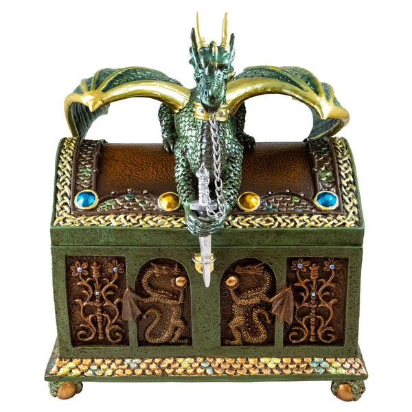 Dragon Hinged Keepsake Musical Trinket Box - San Francisco Music