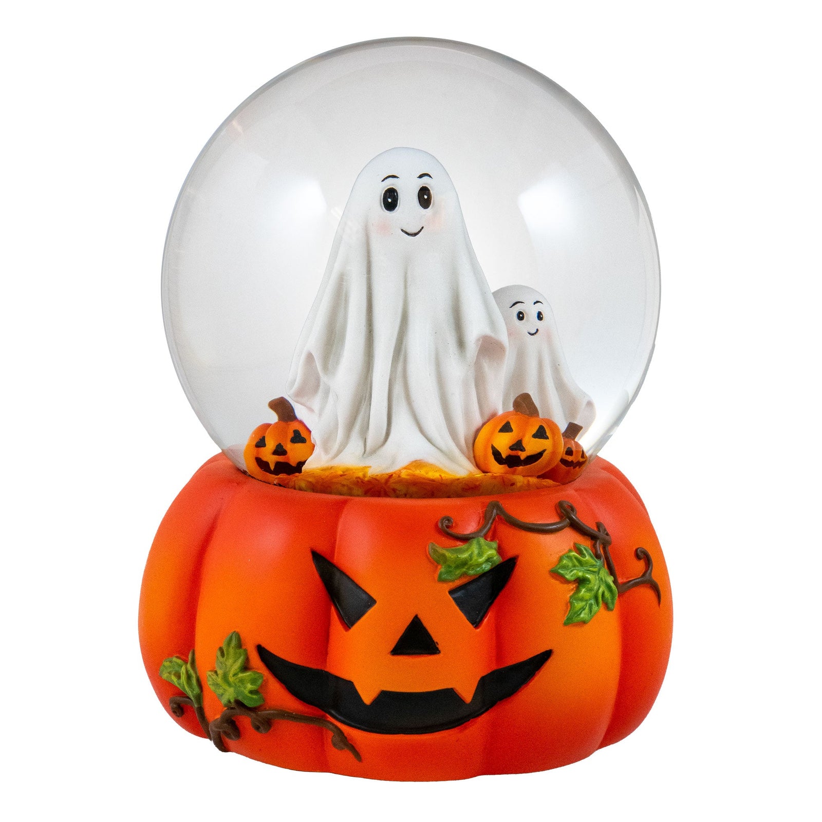 Halloween Ghosts Musical Water Globe San Francisco Music Box Company Collectible 850060057113