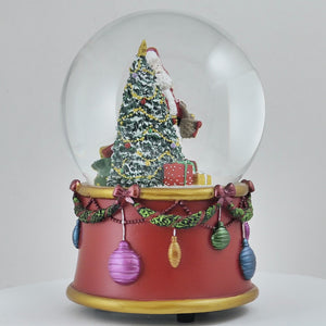 Santa's Christmas Surprise Water Globe