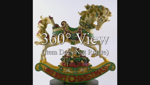Christmas Rhapsody Rocking Horse Fig 8"
