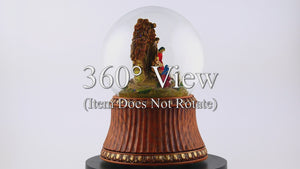 Nativity with Stable Water Globe