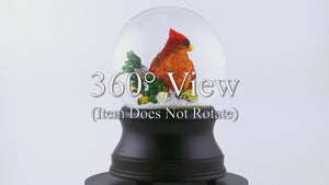Cardinal Snow Globe