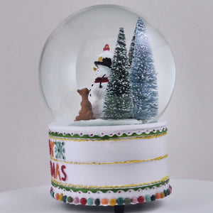 Merry Christmas Snow Globe