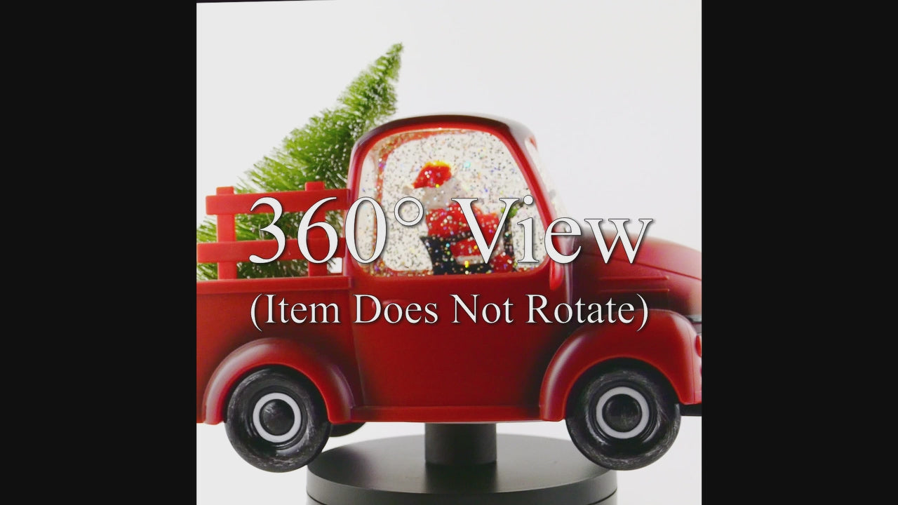 Light Up Musical Santa in Red Truck