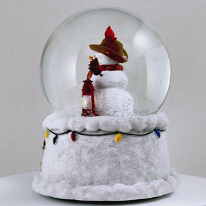 Frosty the Wrangler Musical Snow Globe