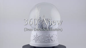 100MM White Christmas Snow Globe
