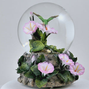 100MM Hummingbird Musical Water Globe