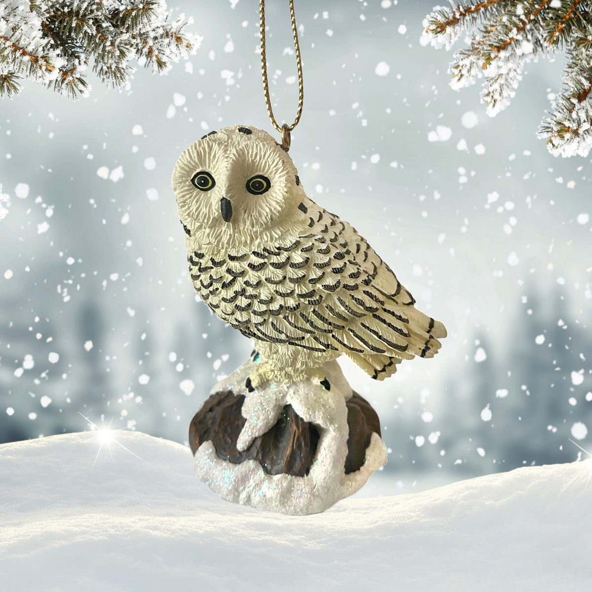 Snowy Owl Ornament