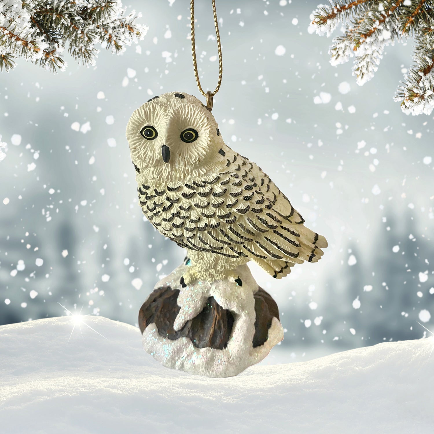 Snowy Owl Ornament
