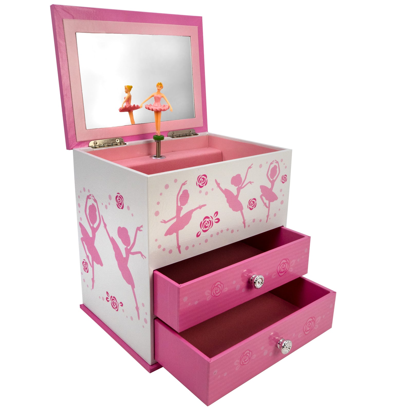 2 Drawer Ballerina Dancer Music Box