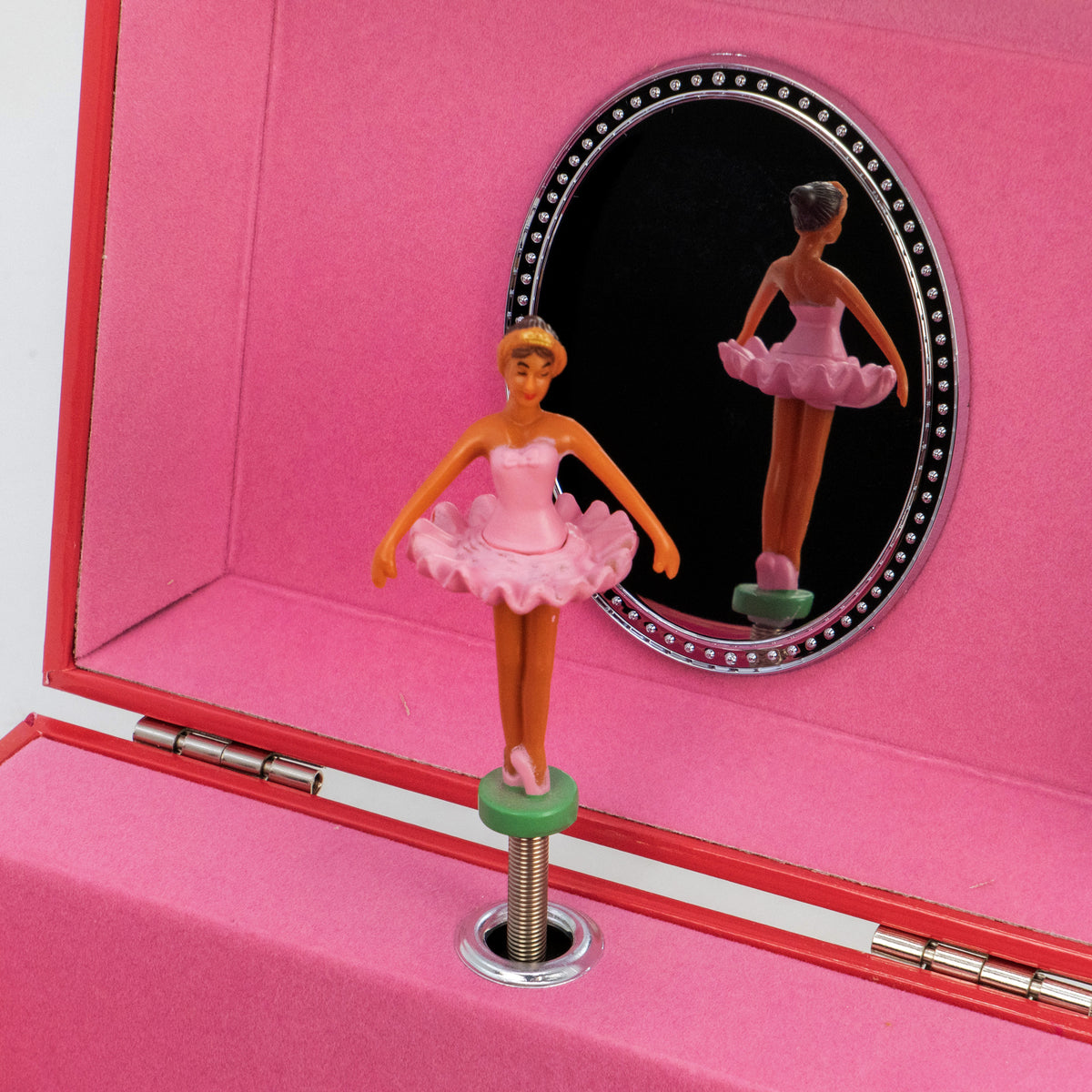 Ballerina with Hearts Music Box