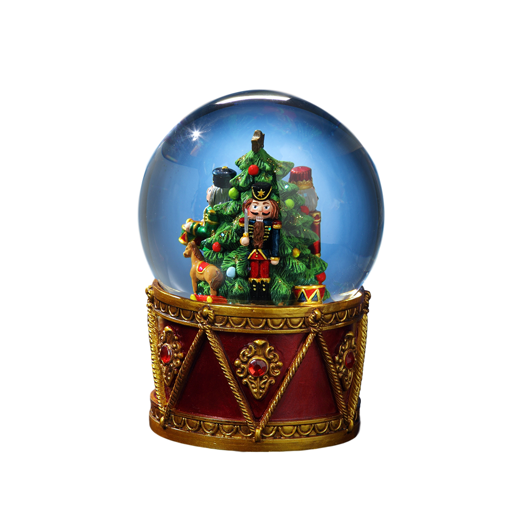 Nutcracker Drum Water Globe San Francisco Music Box Company