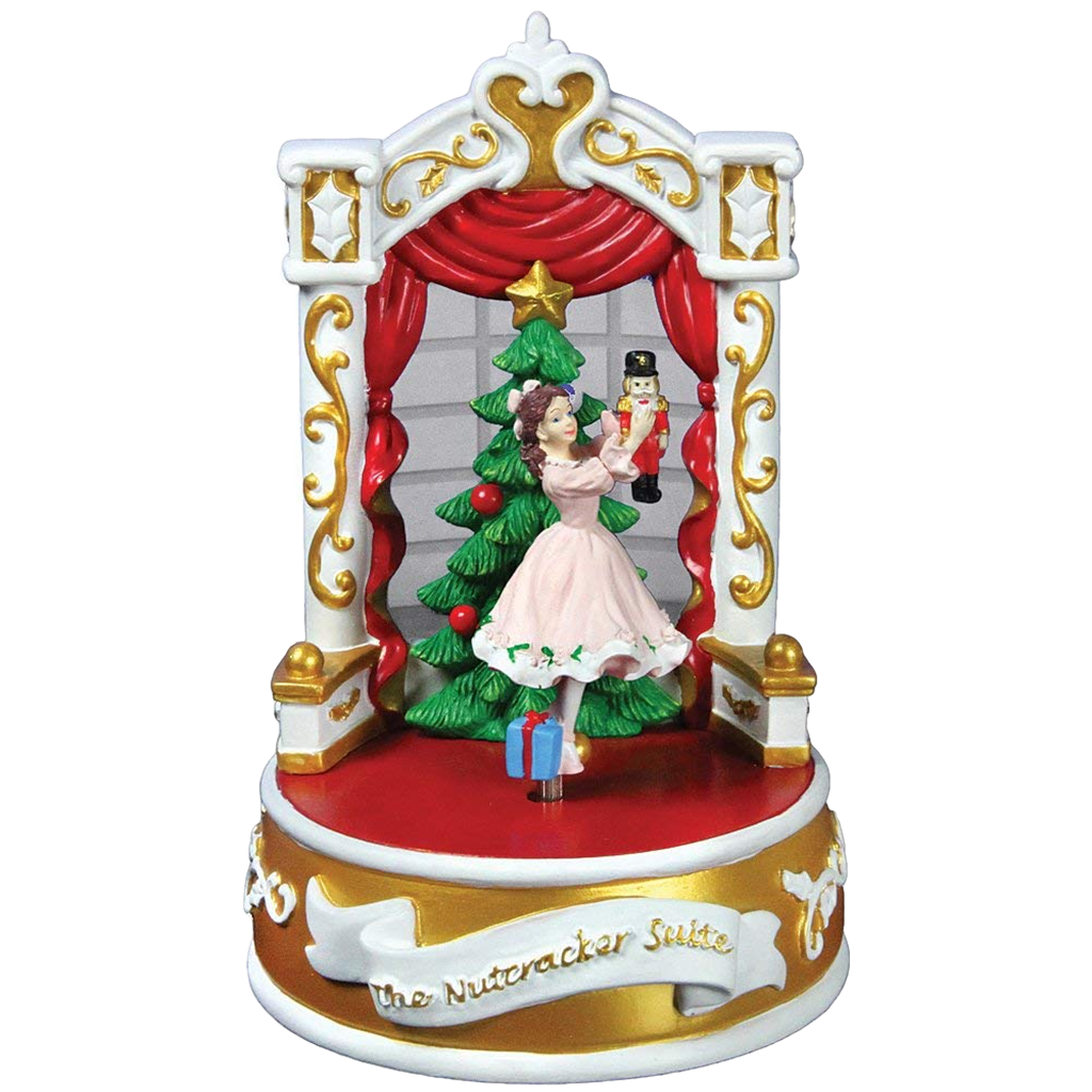 Clara w/Nutcracker Twirly Figurine