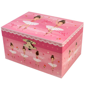 Ballet Dancing Keepsake Musical Jewelry Box San Francisco Music Box Company Collectible