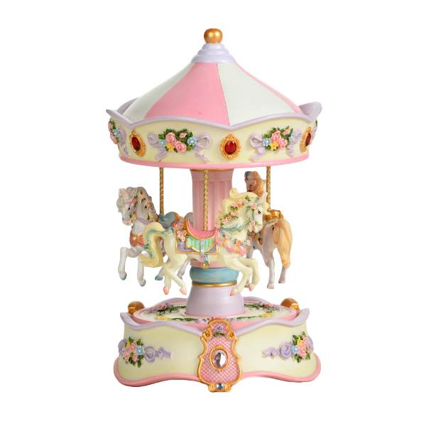 Classic Carousel-Pink - San Francisco Music Box Company