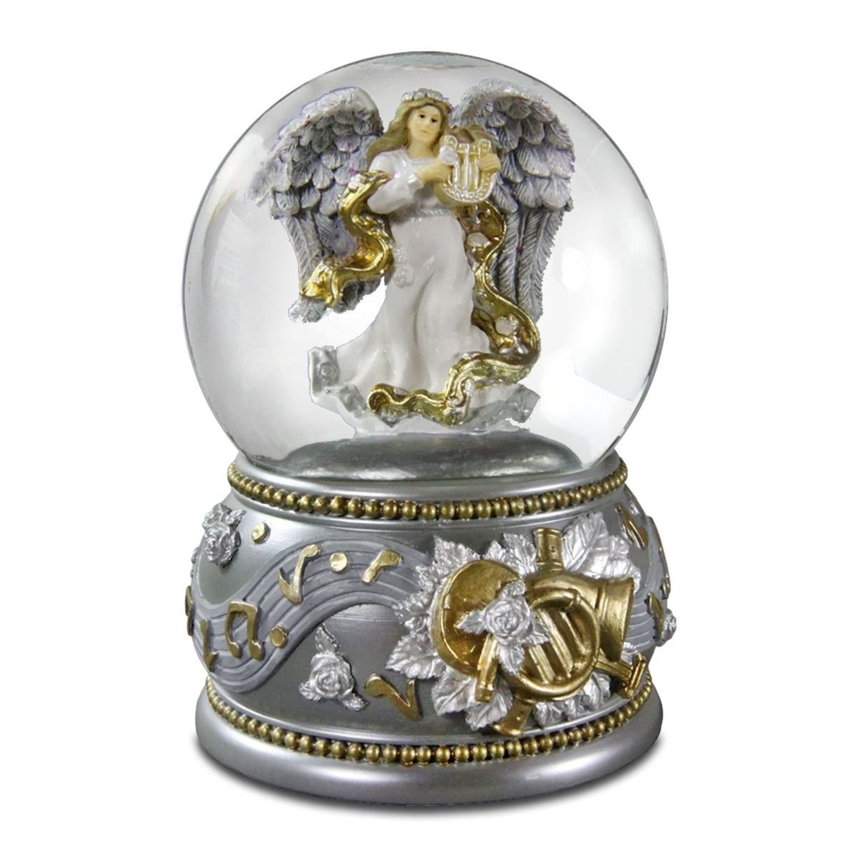 Revolving Angel 100mm WG The San Francisco Music Box Company Collectible 724696951568