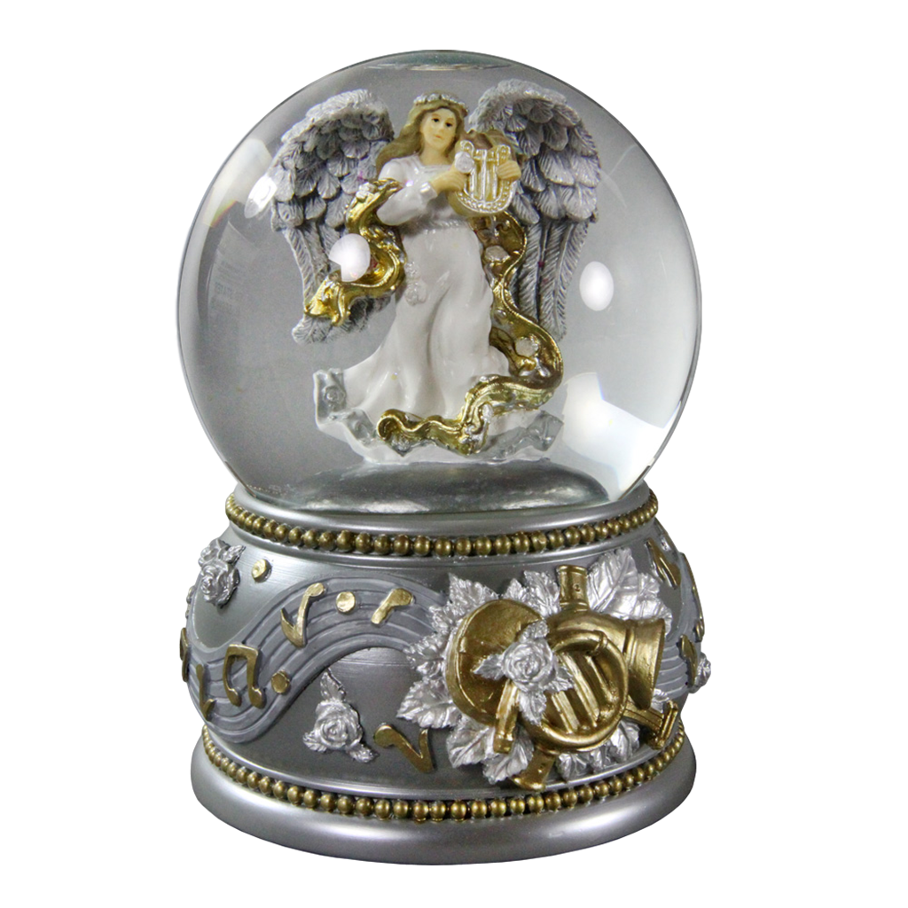 Revolving Angel 100mm WG The San Francisco Music Box Company Collectible 724696951568