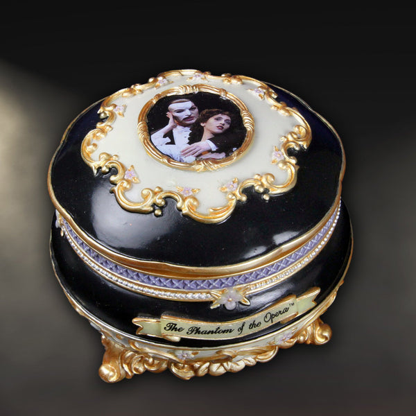 The Phantom™ and Christine Hinged Trinket Box - San Francisco
