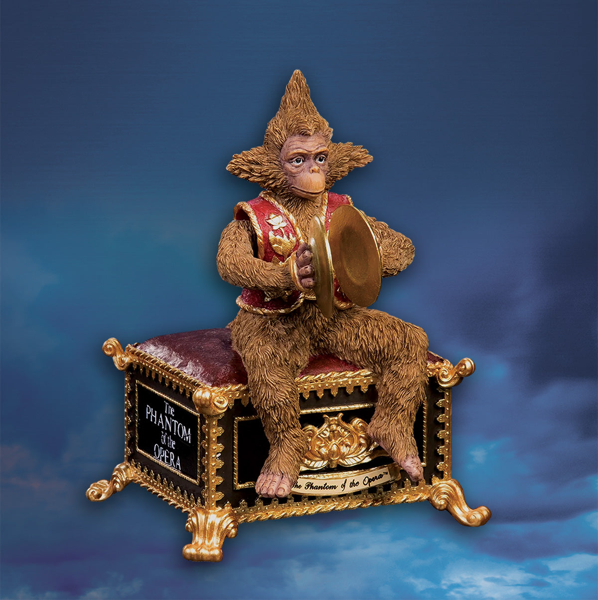 The Phantom of the Opera™ Phantom Monkey Figurine The San Francisco Music Box Company Collectible 842970044604