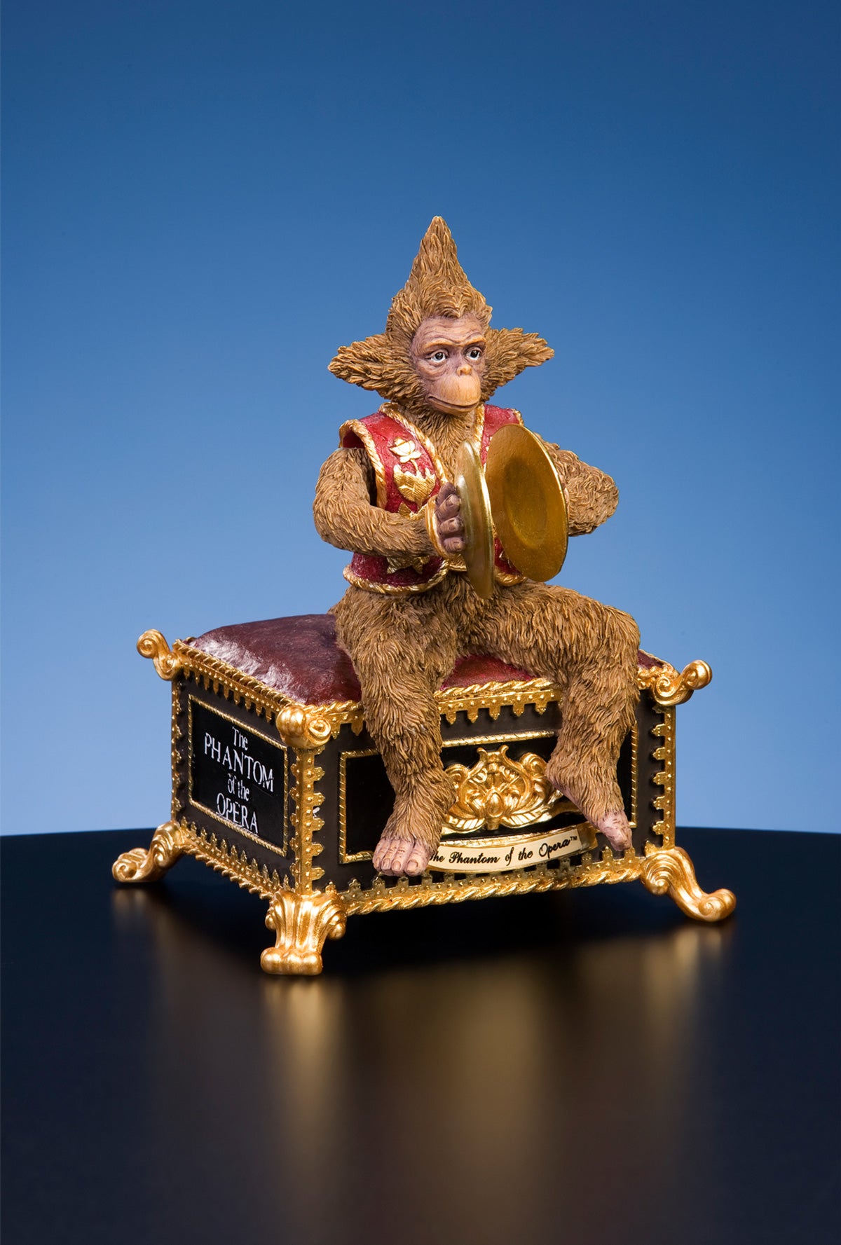 The Phantom of the Opera™ Phantom Monkey Figurine The San Francisco Music Box Company Collectible 842970044604