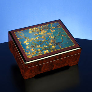 Van Gogh Almond Blossom Musical Jewelry Box The San Francisco Music Box Company Collectible 842970049517
